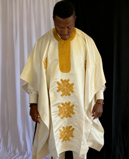 Ensemble Prestige K&amp;amp;eacute;mi Or Ivoire